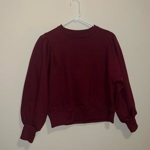 A New Day Burgundy Sweatshirt